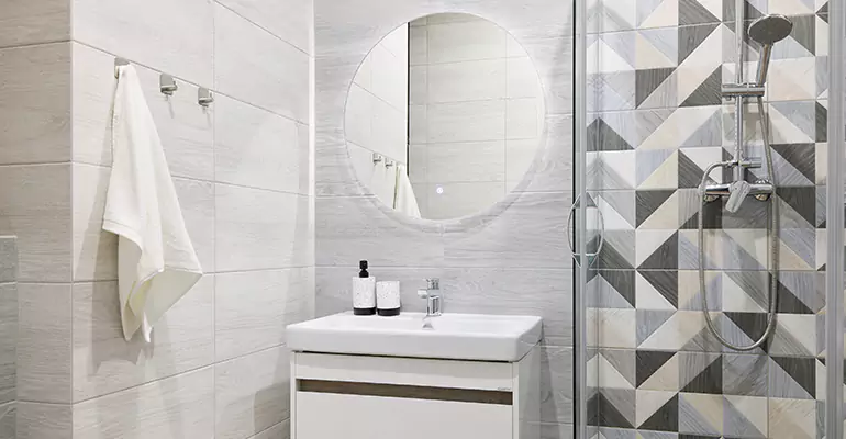 Small Master Bathroom Remodel in Columbus