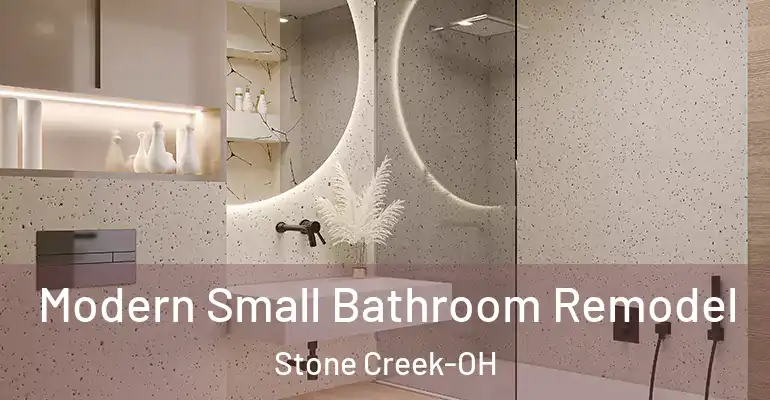 inner Bathroom imggen Modern Small Bathroom Remodel Stone Creek-OH