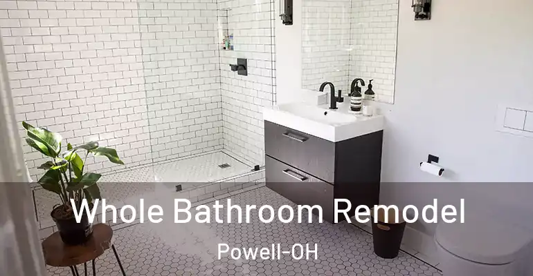 inner Bathroom imggen Whole Bathroom Remodel Powell-OH